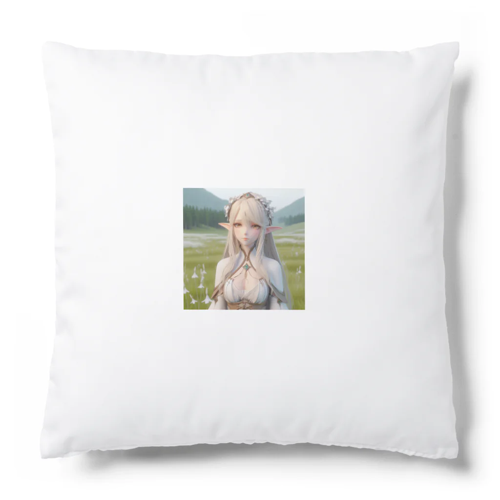 aaammmamのエルフ　美少女 Cushion