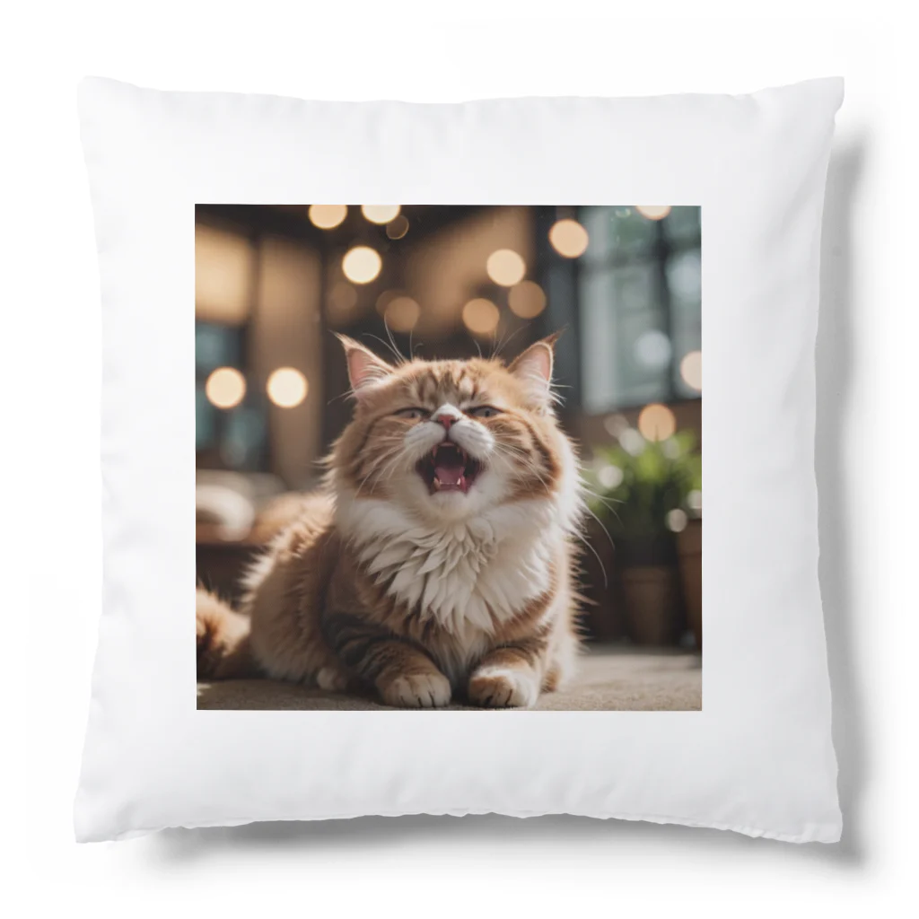 kurotosのくしゃみをしている猫 Cushion