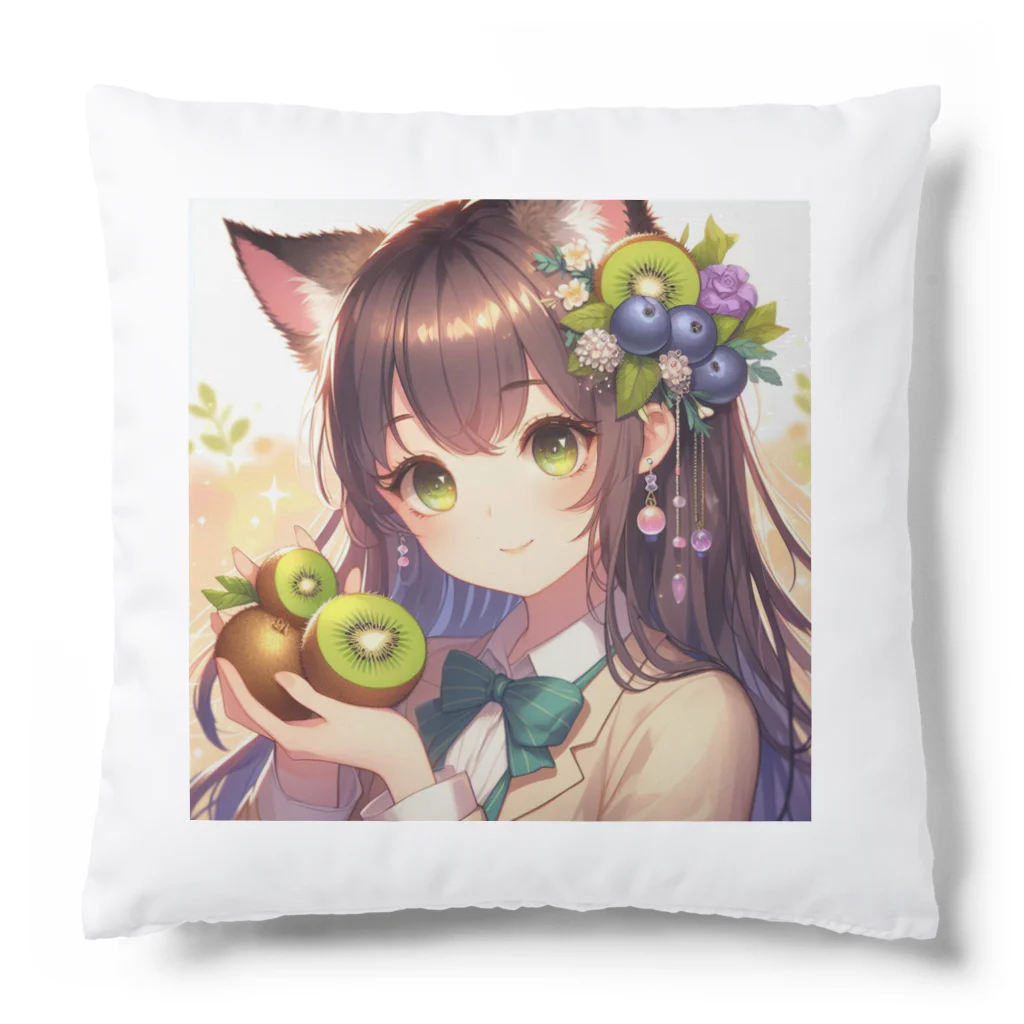 yos-1292583のねこニコばん Cushion