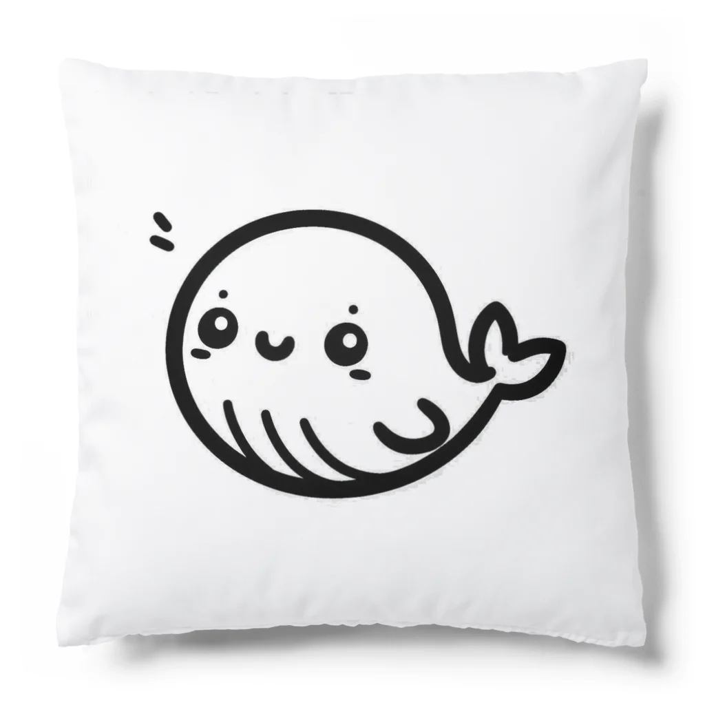 TAKU0822のキュートなクジラグッズ Cushion