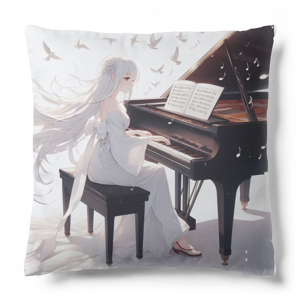 cocoa8877の夏のピアノ Cushion