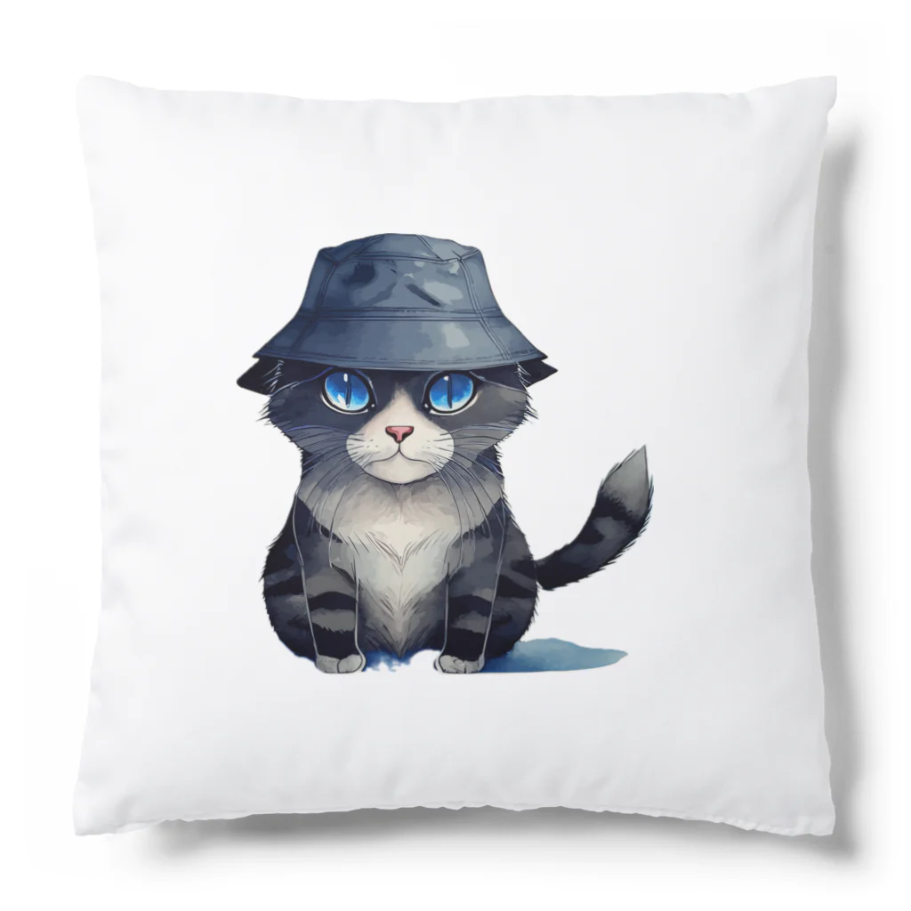 Fun_Qのバケハ猫 Cushion