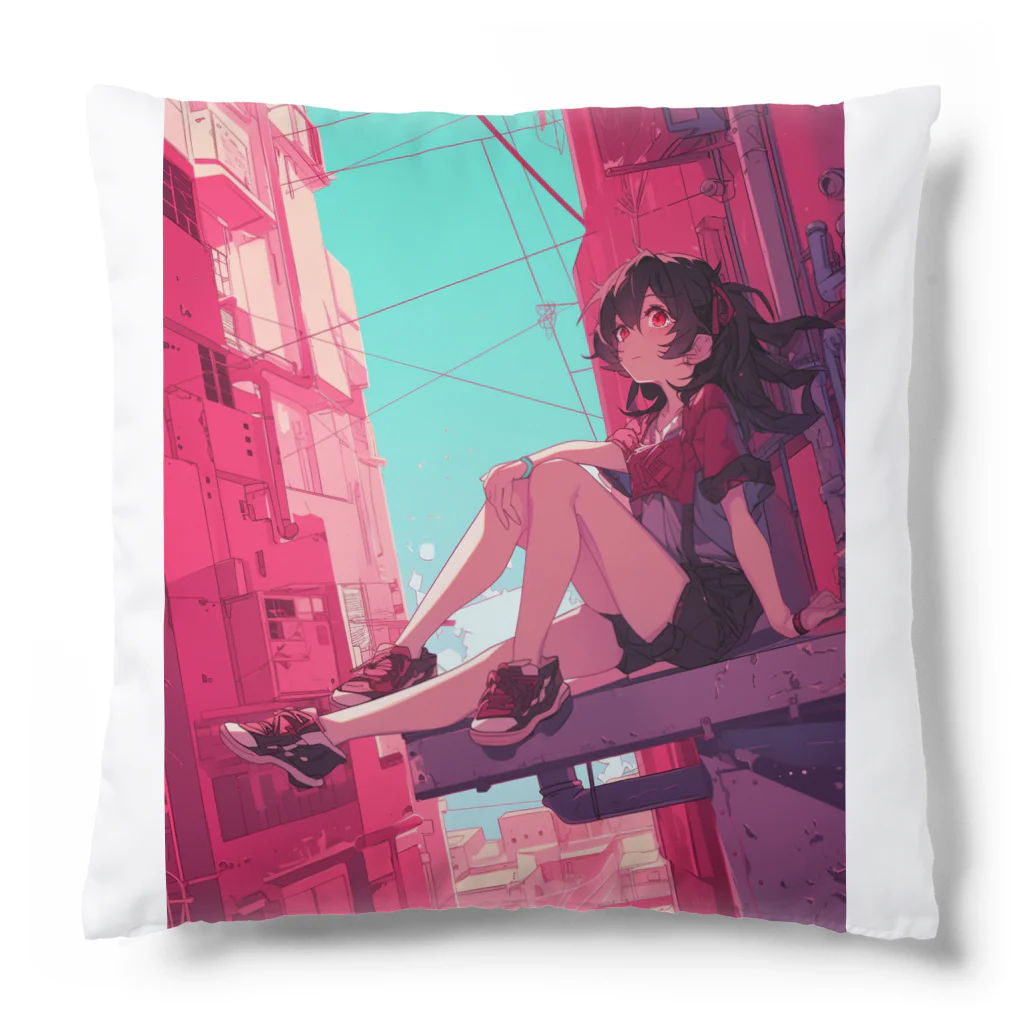 AQUAMETAVERSEの赤線地帯の女性　kouchan 1616 Cushion