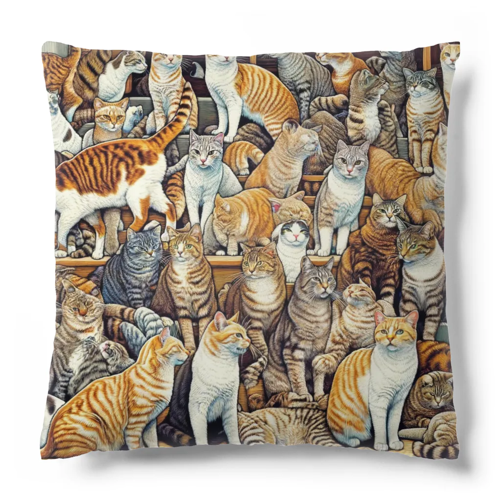 sgmujoの猫の大群 Cushion