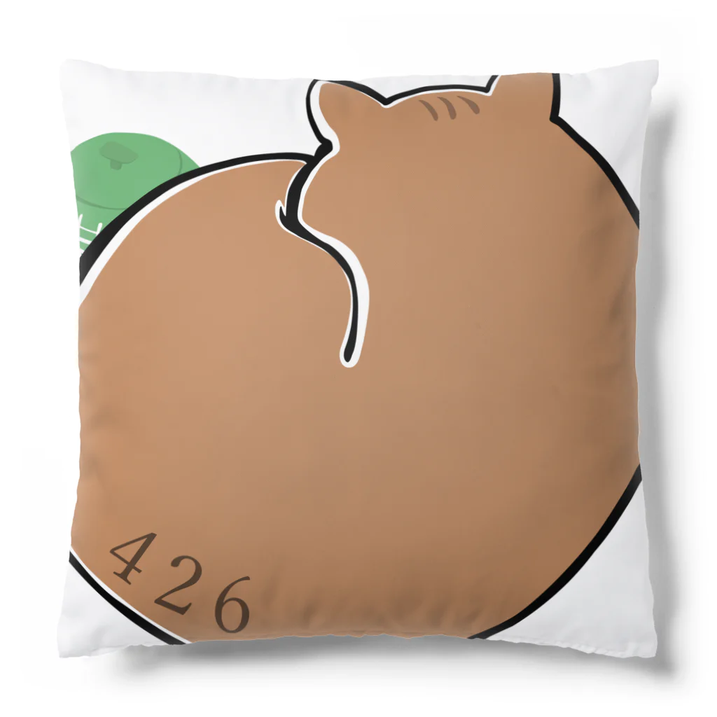 4621工務店のおねむなジムちゃんとメロン Cushion