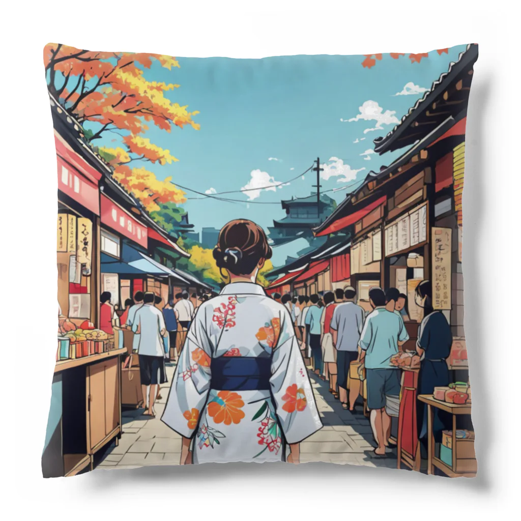 noiSutoaの浴衣 Cushion