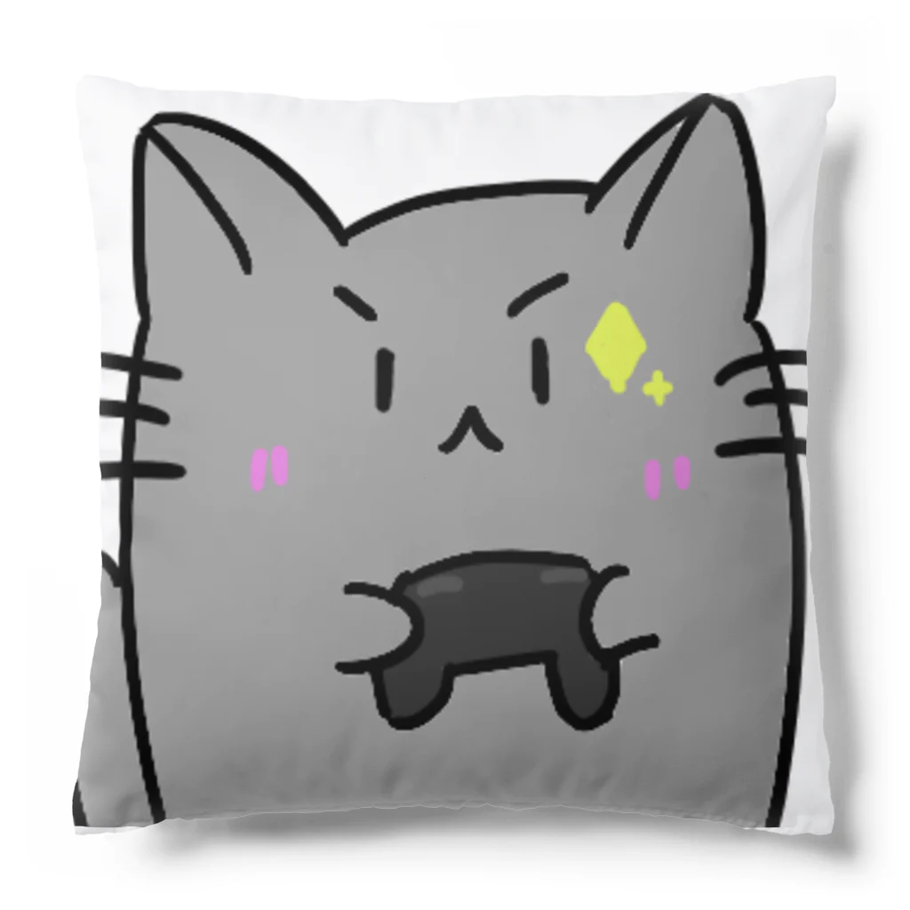 銀羽アニタ🩶🐈‍⬛@個人勢VTuberのゲーミングアニ猫 Cushion