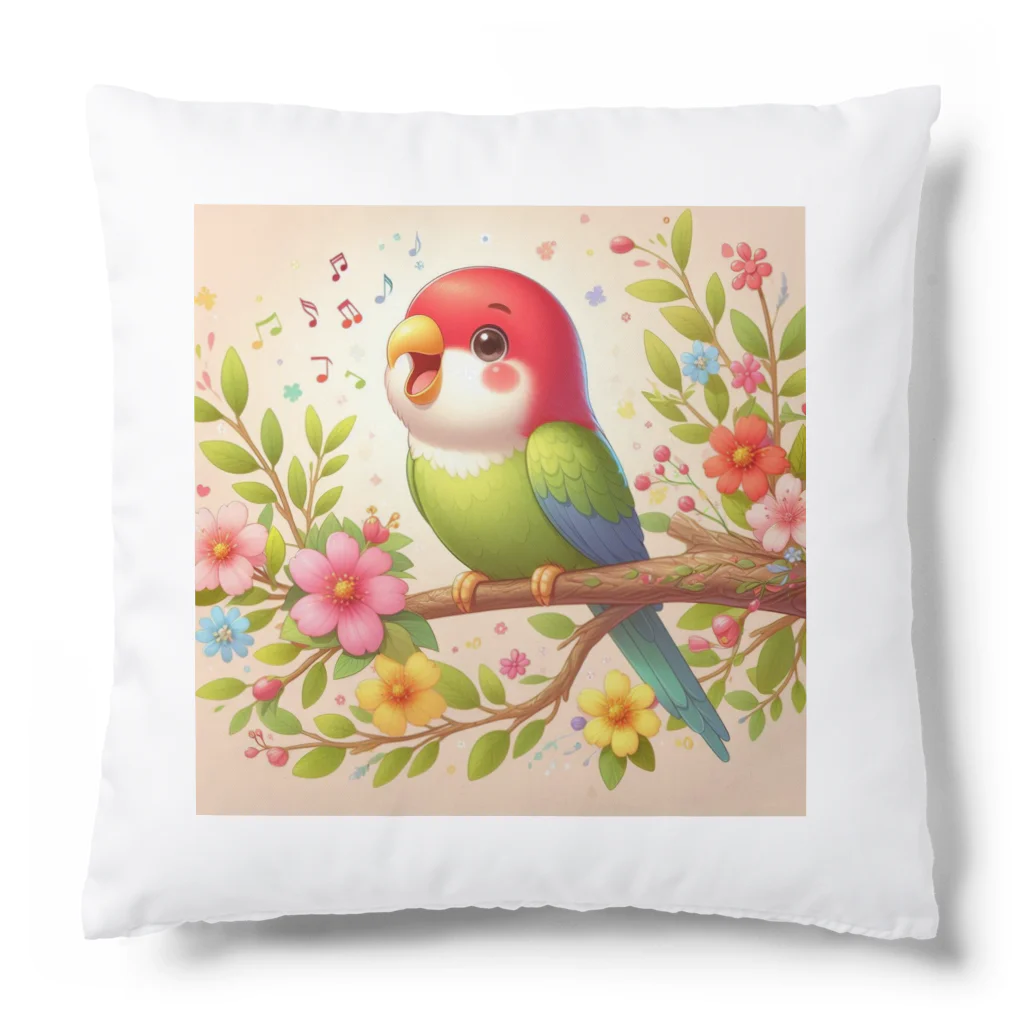 gateanの歌うインコ Cushion