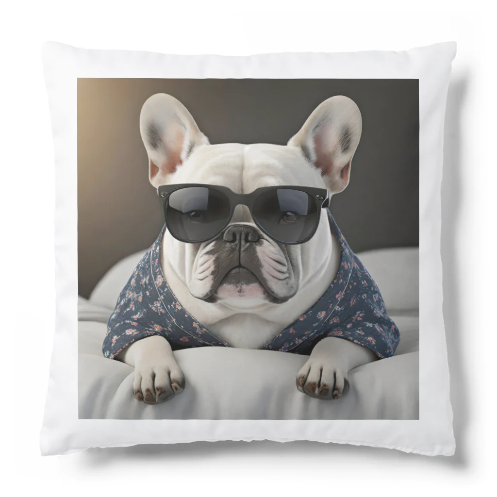 SI-SAAのおやすみBOSS犬 Cushion