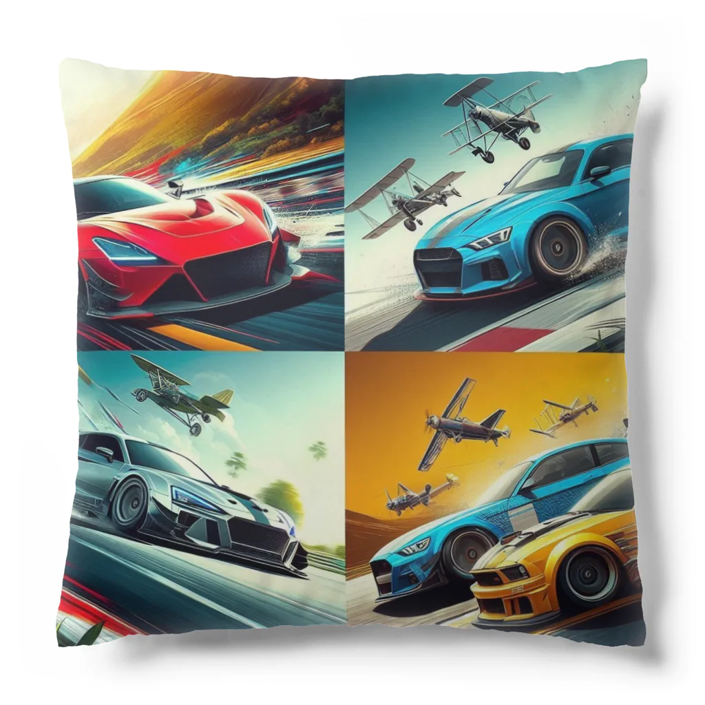 nerobooのお店のスポーツカーのグッズです Cushion