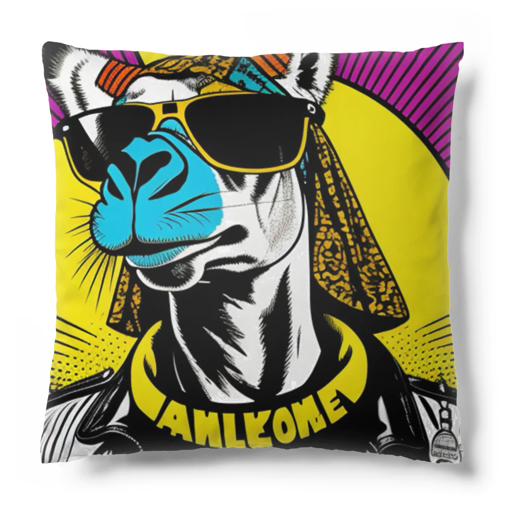 モスチルのcamelface Cushion