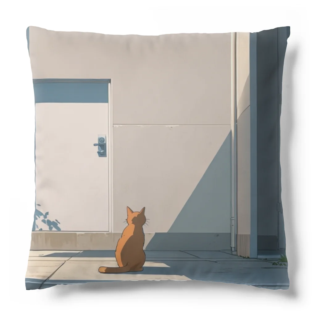 ねこあそびのねこのせなか Cushion