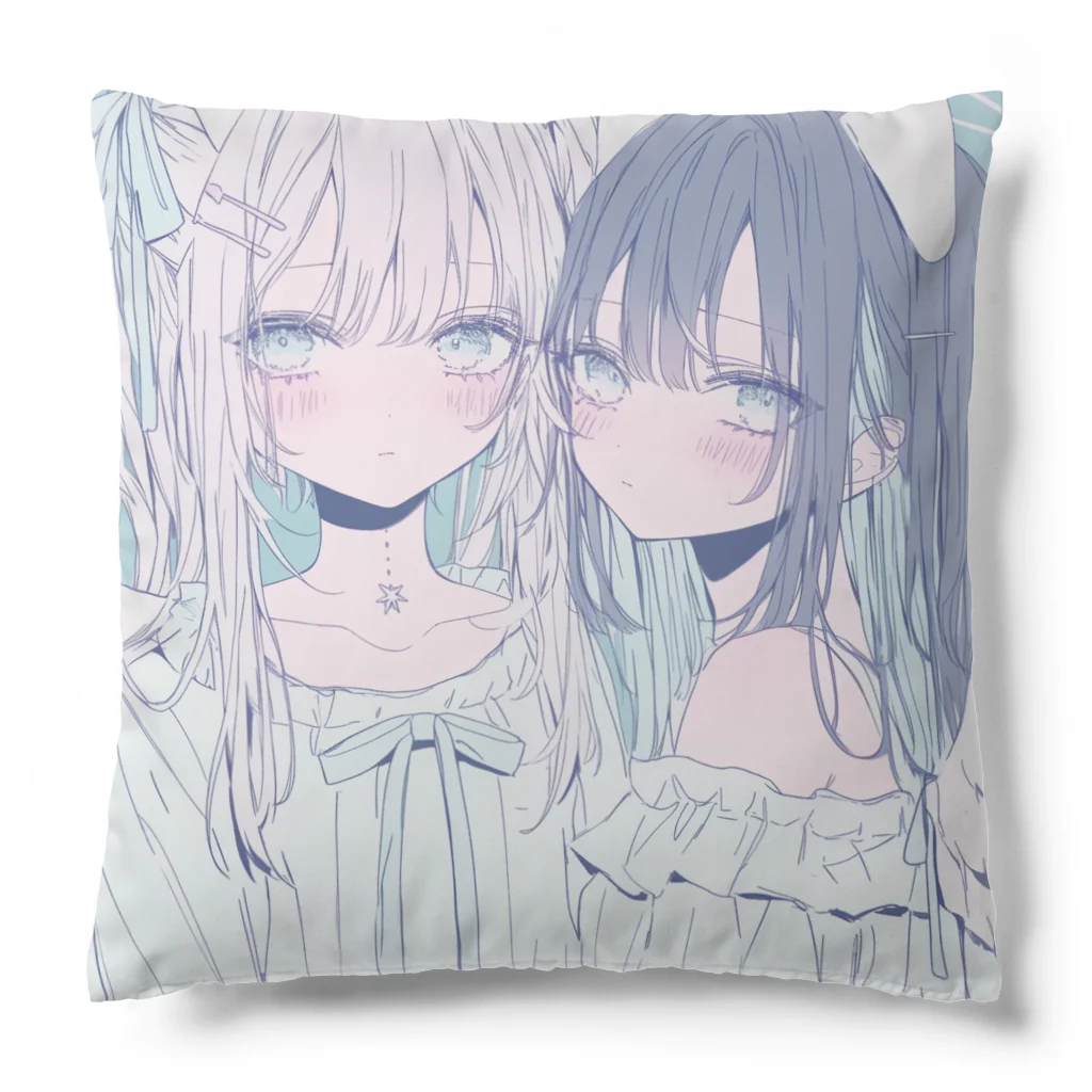 紅茶と砂糖と魔法の家の深海ちゃん Cushion