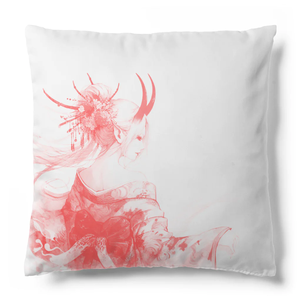 kumainchouのOgress 赤 Cushion