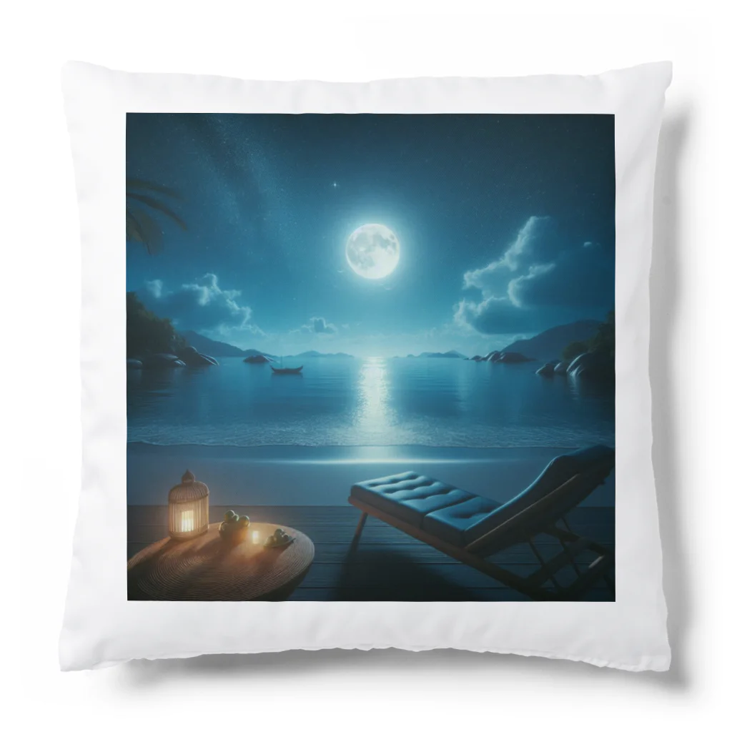 RIKUPANDAのNight sea Cushion