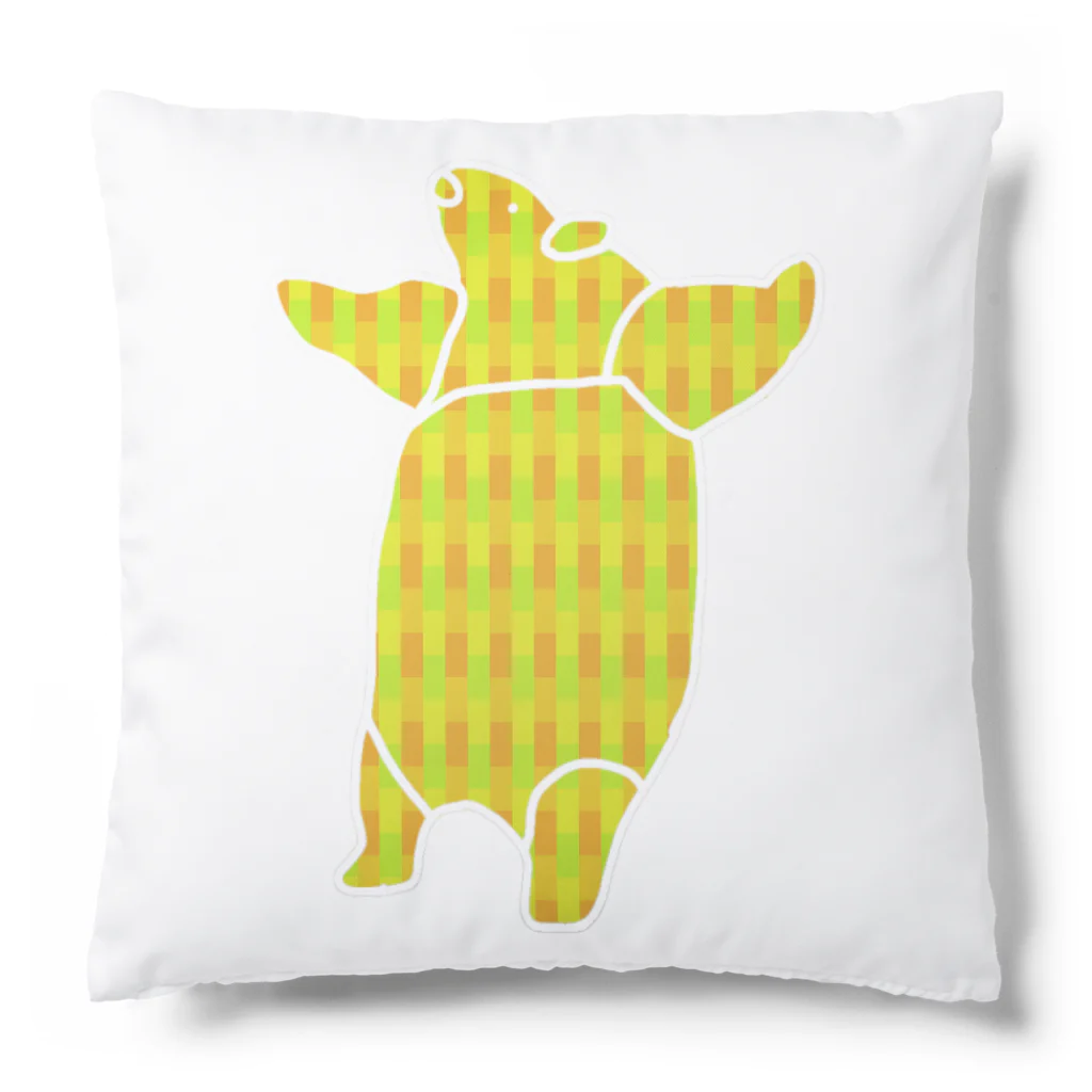 LeafCreateのカラフルミナミコアリクイ Cushion