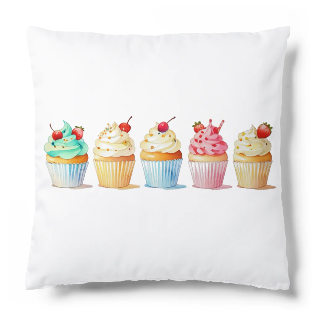 AMA14のカラフルなカップケーキ🧁 Cushion