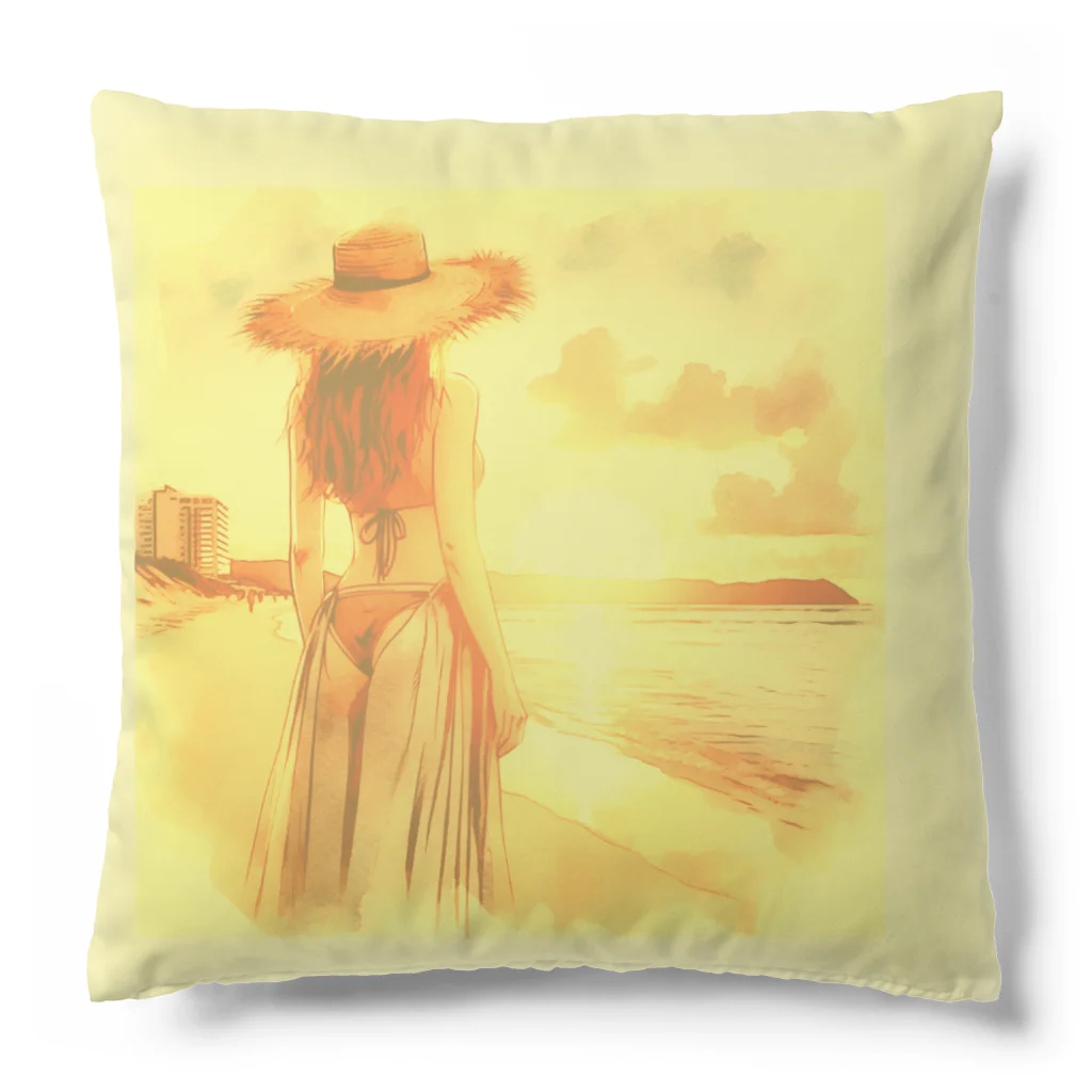 kumainchouのsunset Cushion