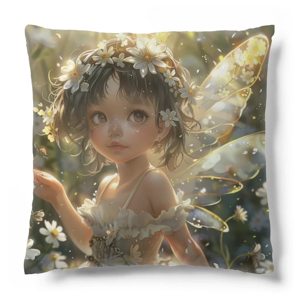 AQUAMETAVERSEの花の妖精・マーガレット　Tomoe bb 2712 Cushion