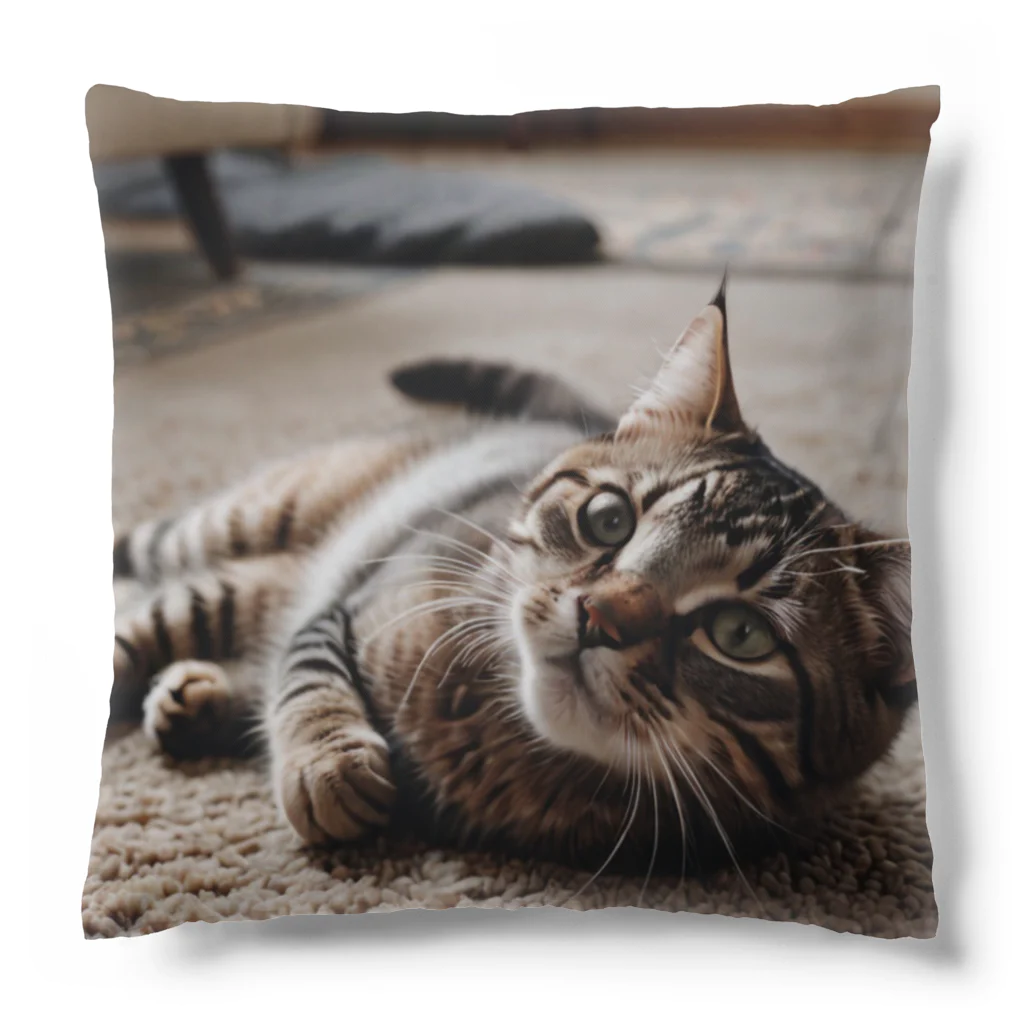 zigerparkの寝転ぶ猫 Cushion