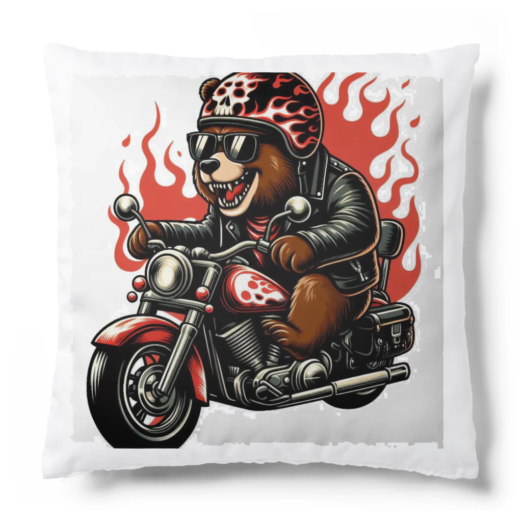 kuma-bikerのKuma.Biker Cushion