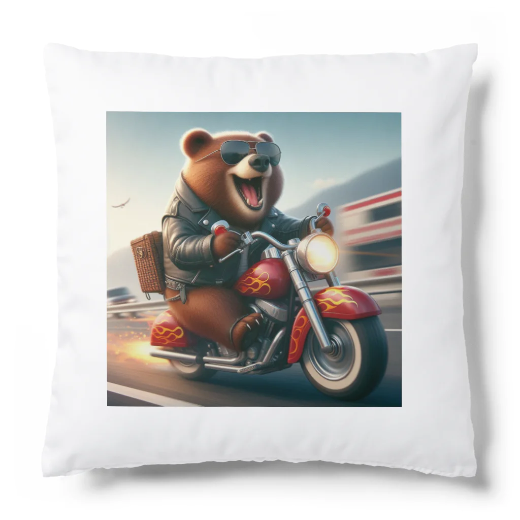 kuma-bikerのKuma.Biker Cushion