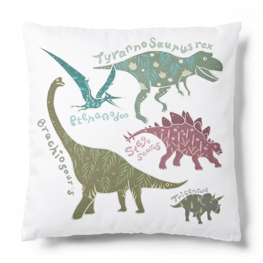 楽園Dinosaurの楽園Dinosaur Cushion