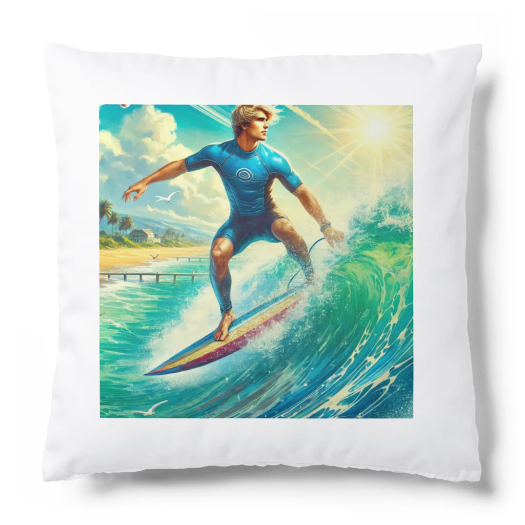 mitsuhiroのサーフィン男子 Cushion