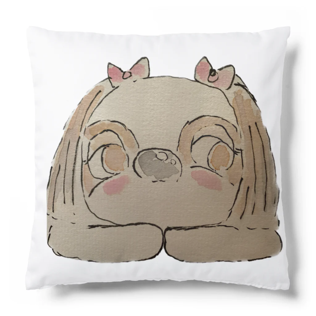 みゆ左衛門のたまにわんこ Cushion