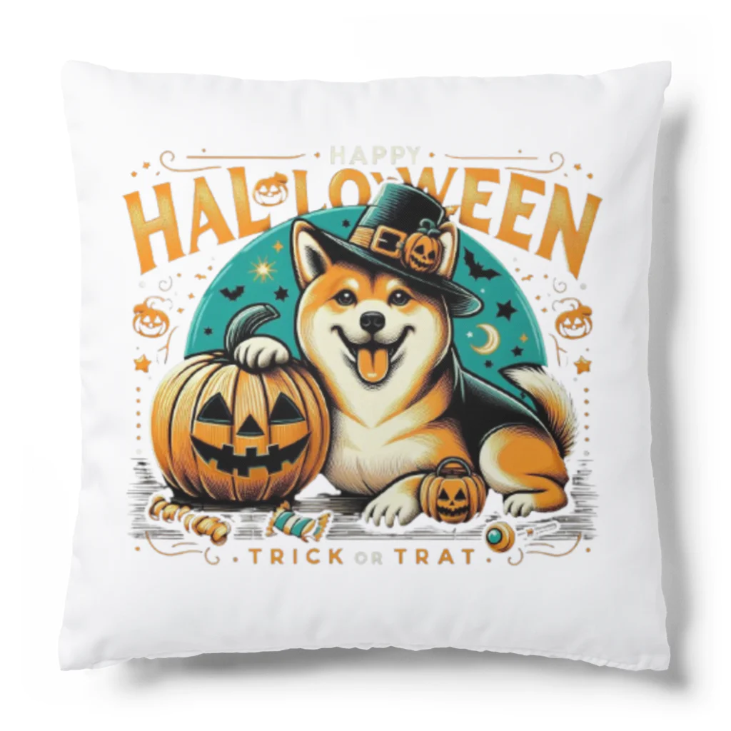 Naoki21のDOG x HALLOWEEN 02 Cushion