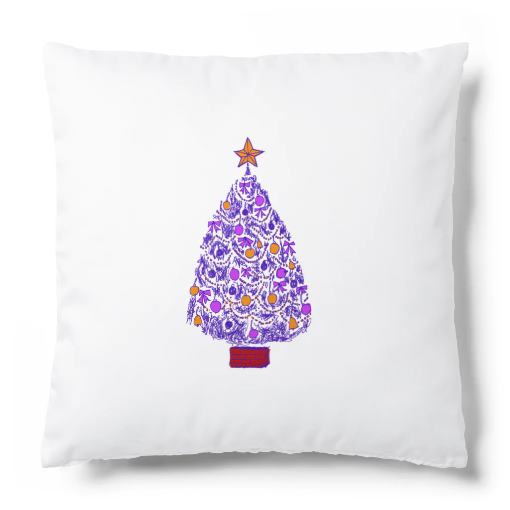 NIKORASU GOのクリスマスツリー Cushion