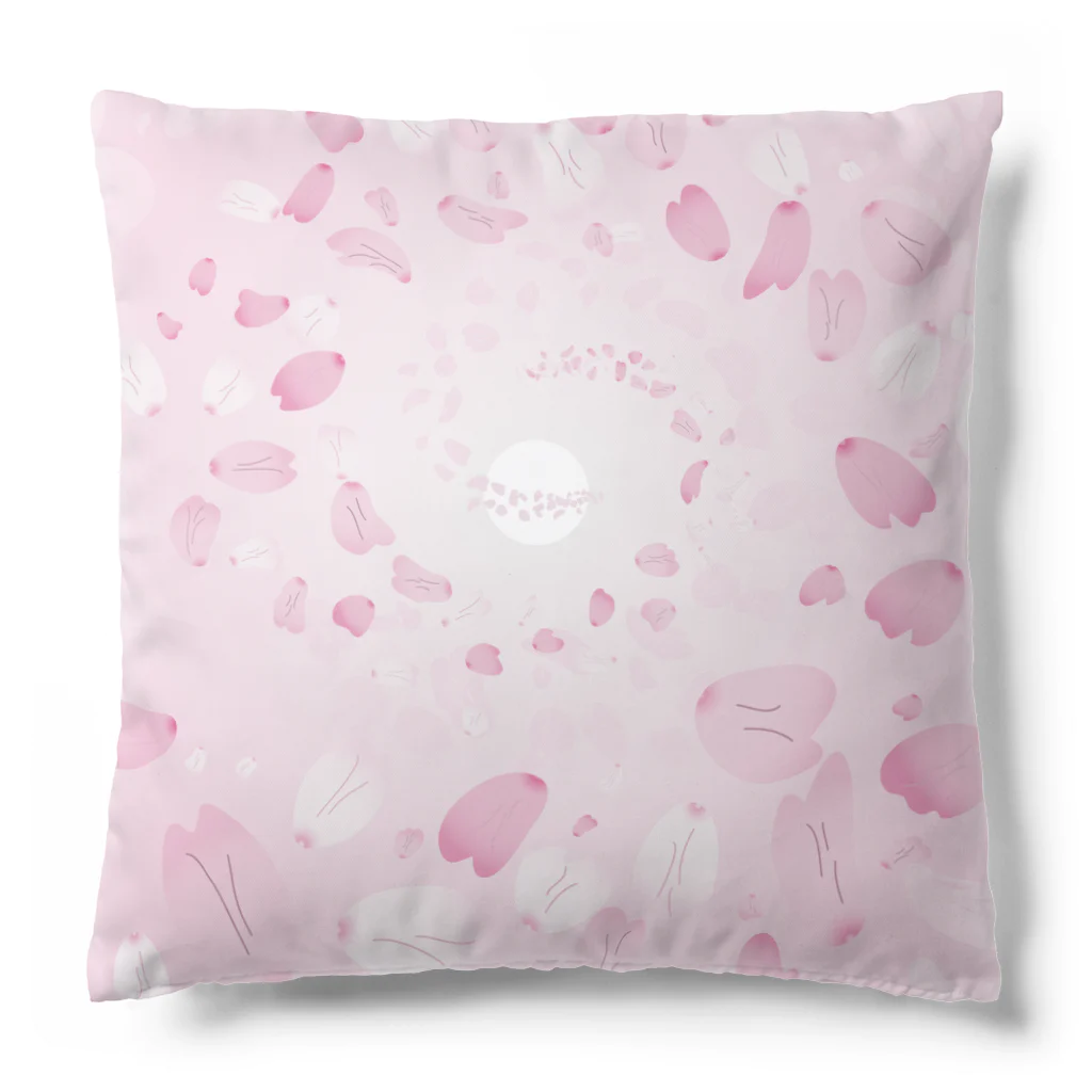 orange_honeyの桜5 Cushion