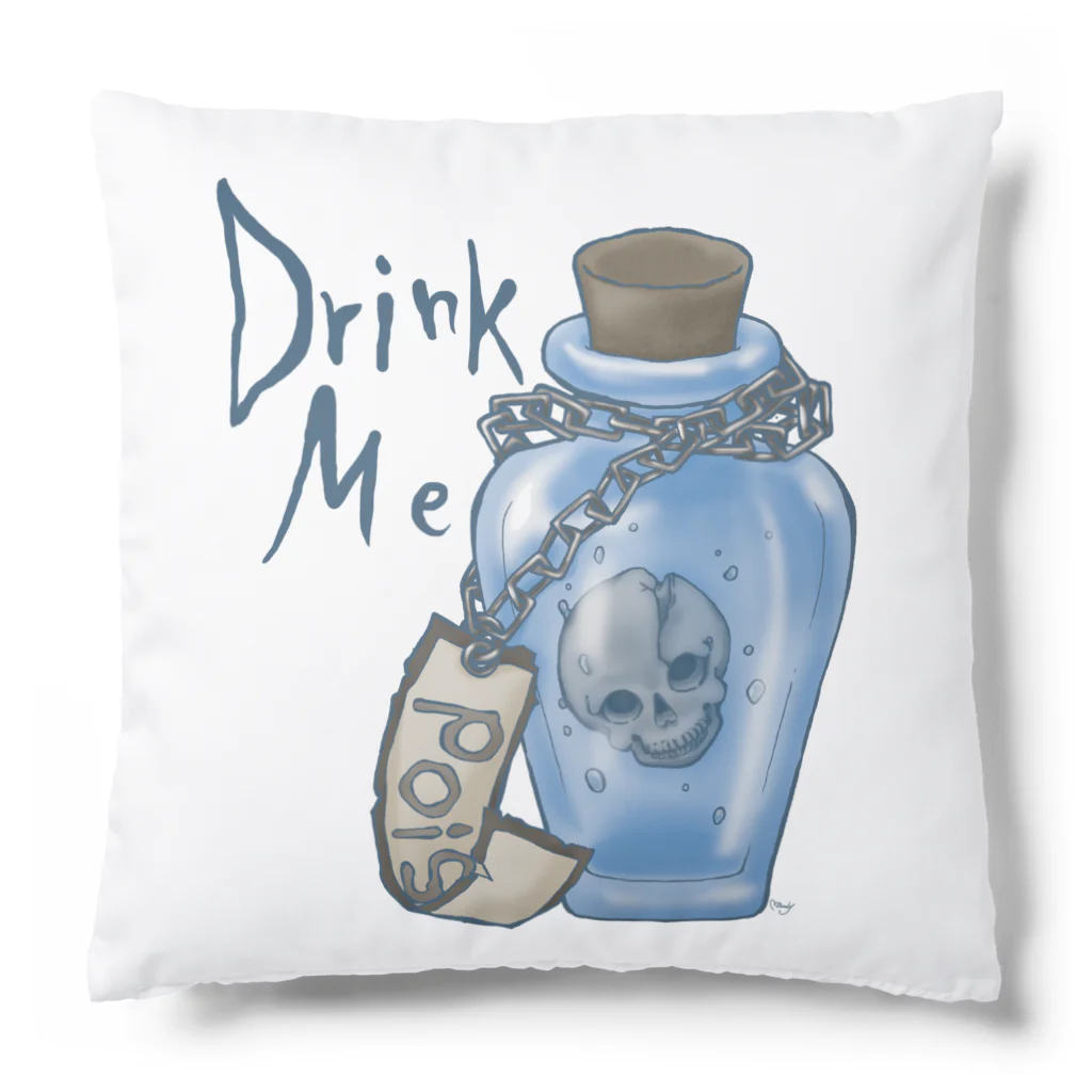 みあまゆあのDrinkMeスカル Cushion