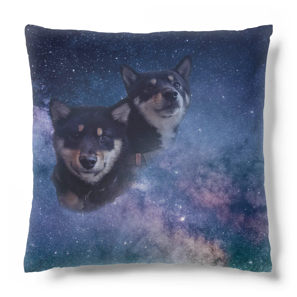 hilokiのSpace Shiba クッション