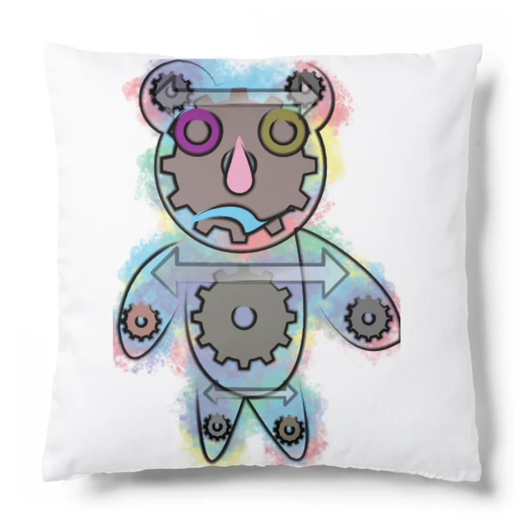 AkironBoy's_Shopのクマの歯車 Cushion