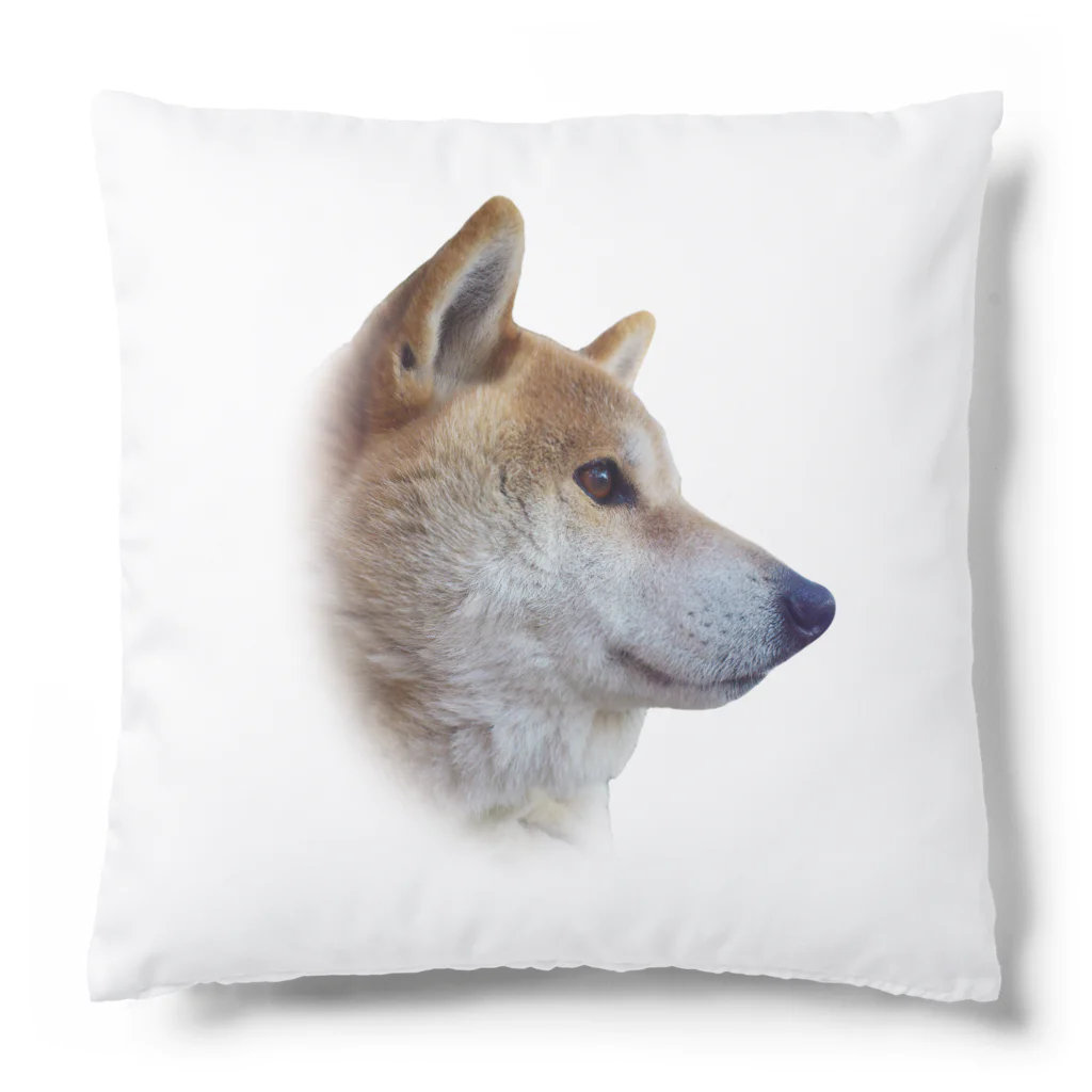 愛犬太郎のグッズの太郎の横顔【柴犬】 Cushion