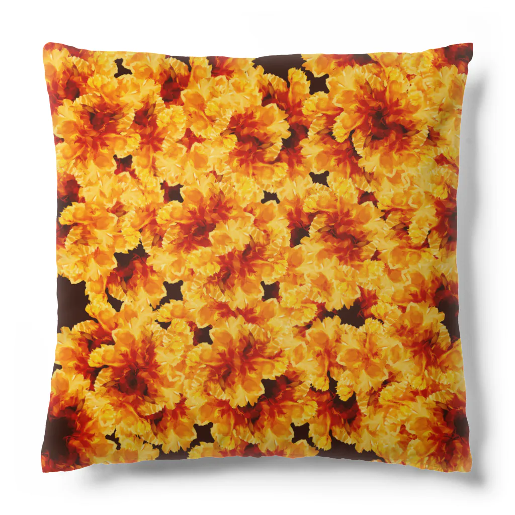 2nd Shunzo's boutique のFlare flower  Cushion