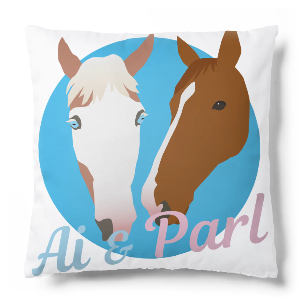 アイパール事務局の馬アイ、パールキャラクターグッズ Cushion