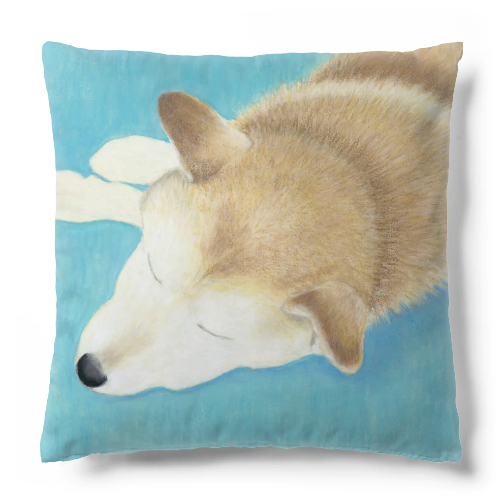pastelfufuの犬 Cushion