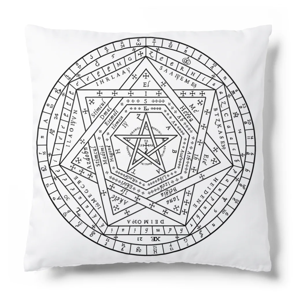 秋神屋の神の印章 Cushion