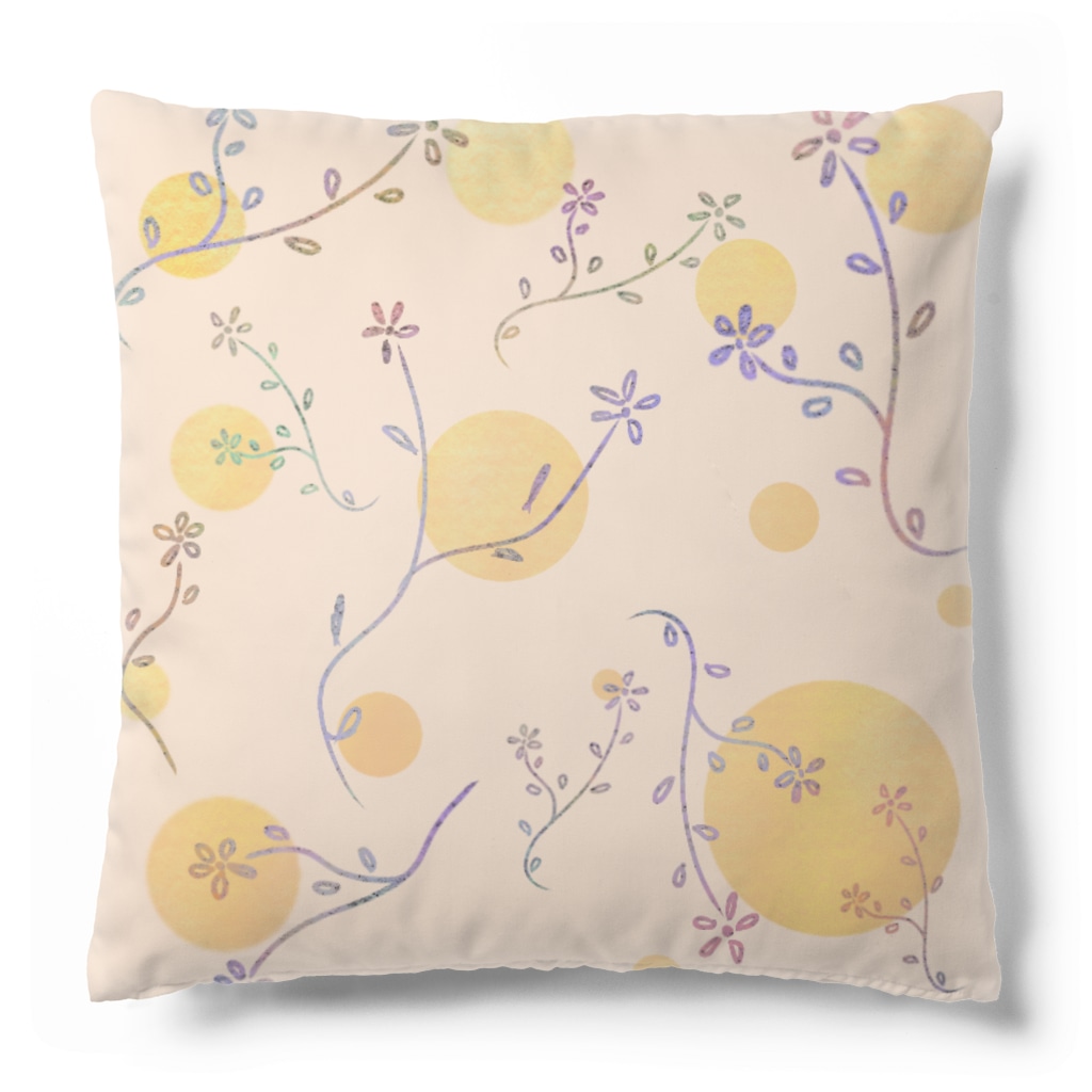 Lily bird（リリーバード）のパステル草花 Cushion