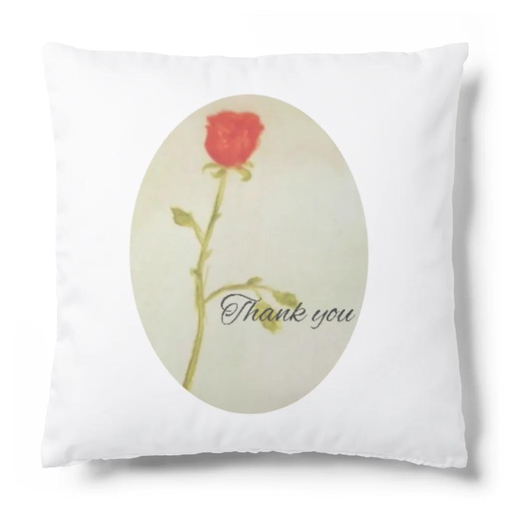 宮嶋麻衣のありがとうの薔薇 Cushion