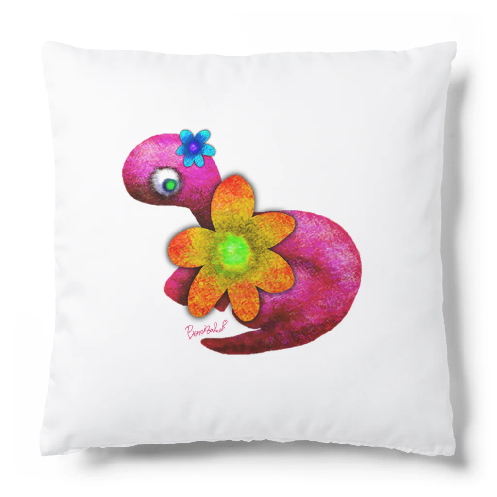 BenizakeのBrachiosaurus -flower- Cushion