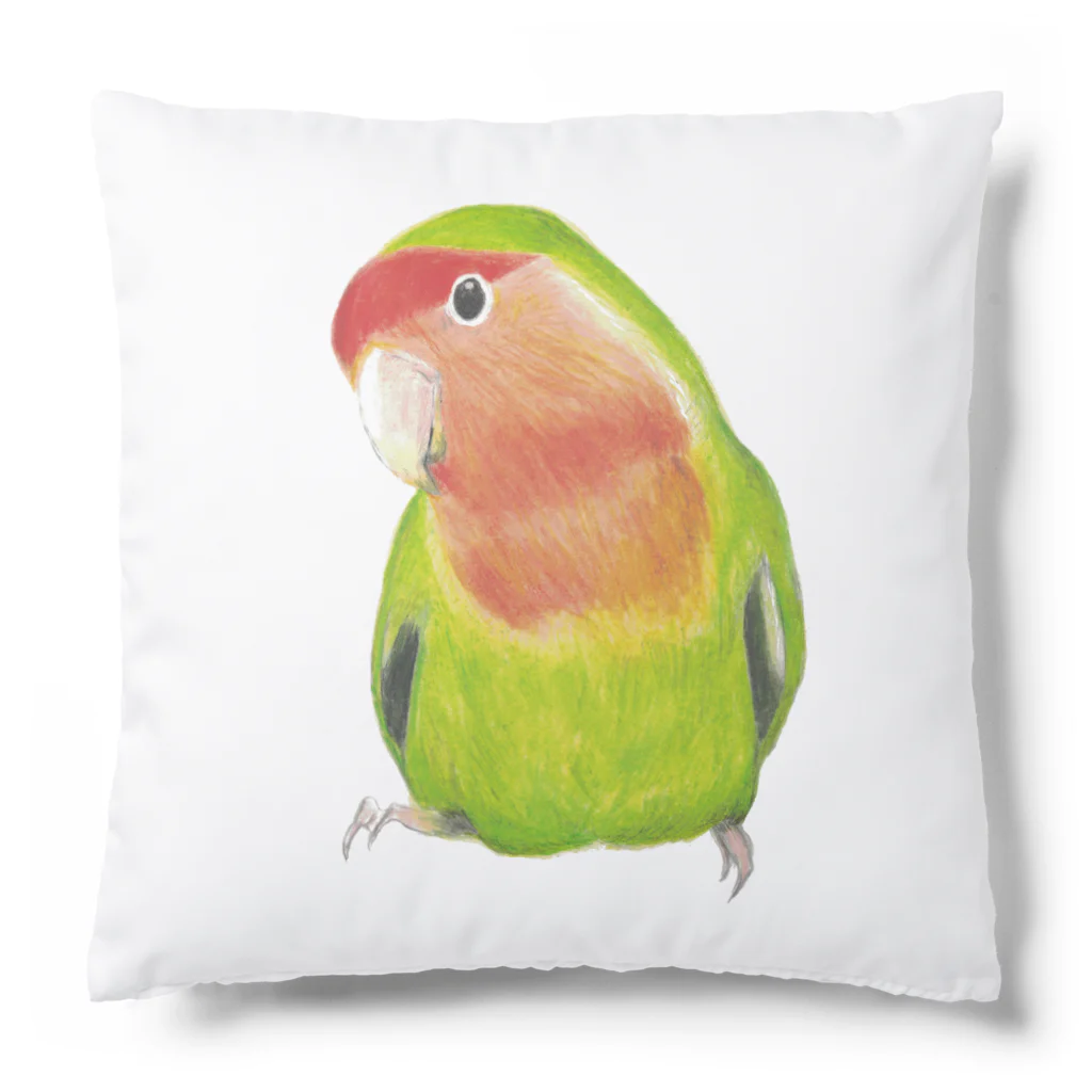 森図鑑の[森図鑑]コザクラインコ ノーマル Cushion