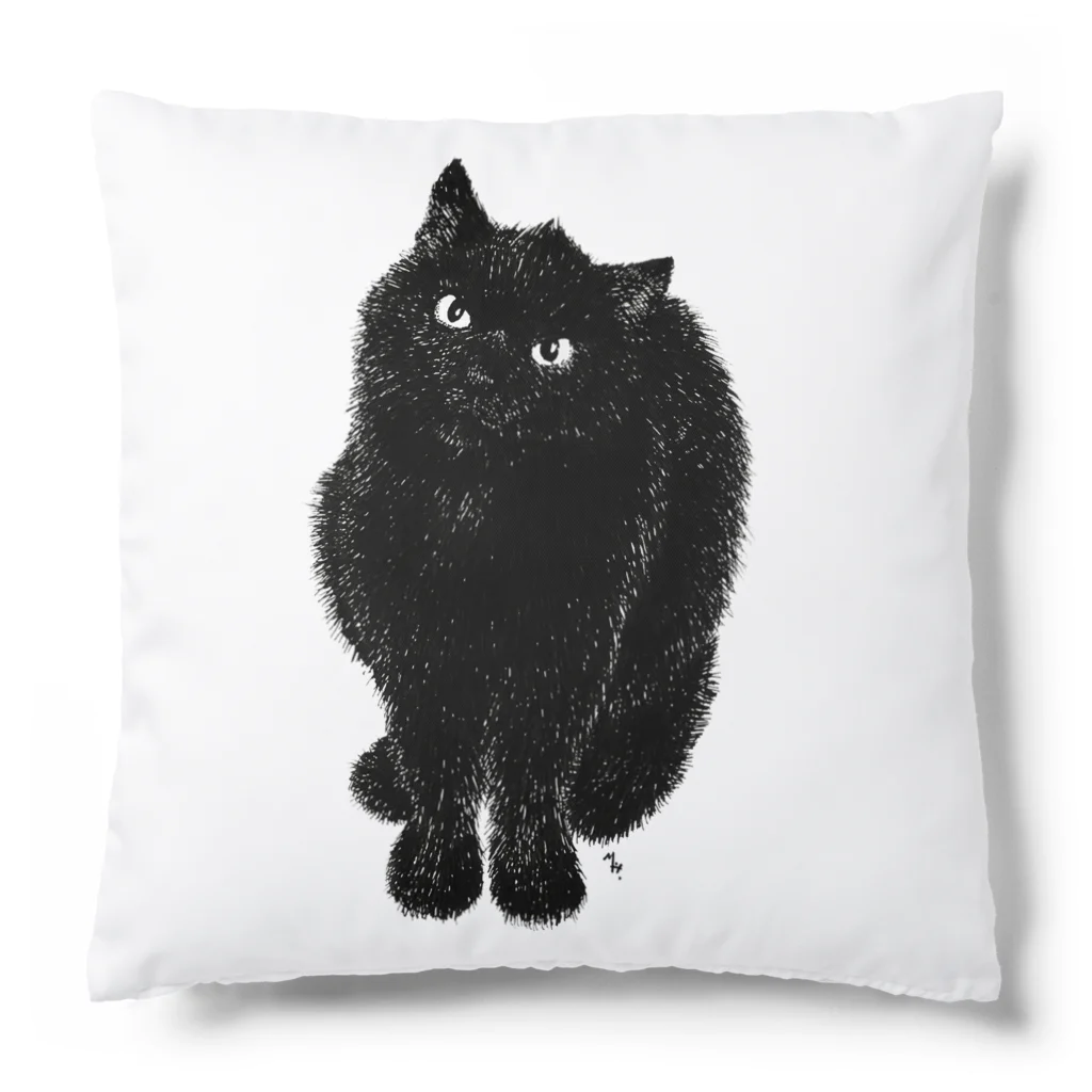 segasworksのくろねこ 888 no.1 Cushion