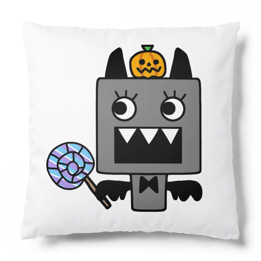 usa100のかぼちゃ乗せ ハッピーハロウィンよそ見モンスターベビー Cushion