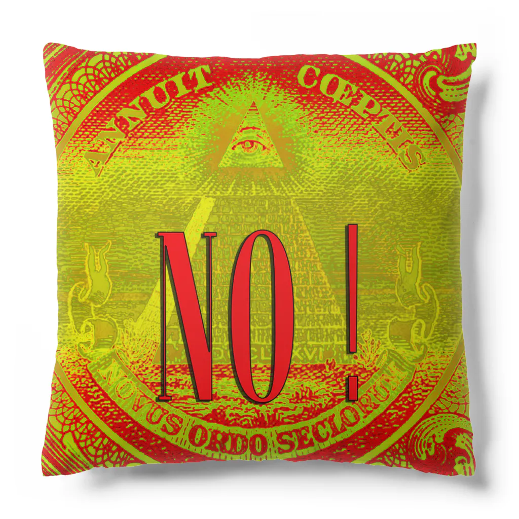 PALA's SHOP　cool、シュール、古風、和風、のNO！ Cushion