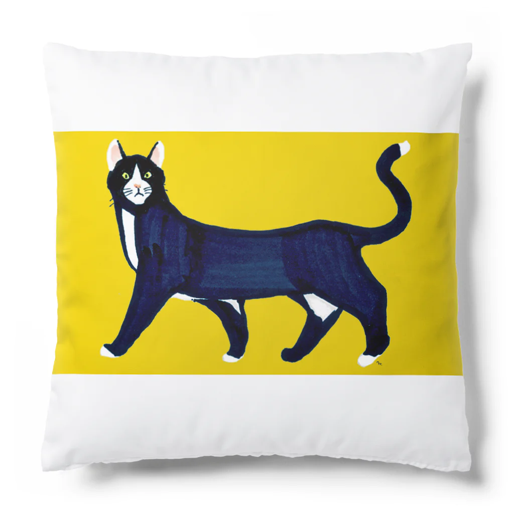 segasworksのハチワレねこ(背景あり) Cushion