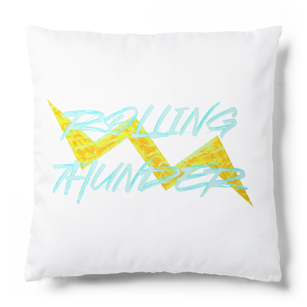 Ａ’ｚｗｏｒｋＳのROLLING THUNDER(英字＋１シリーズ) Cushion