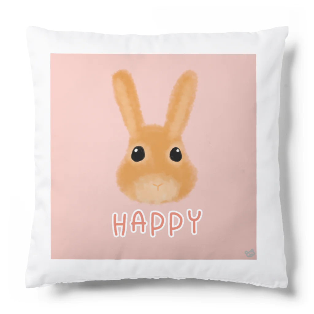 SHOP ベアたんの幸せうさぎのはっぴぃちゃん Cushion